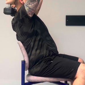 Extension triceps avec haltère