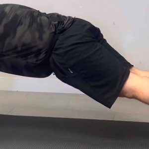 Gainage dynamique bras tendu
