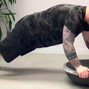 Gainage Bosu avec balle