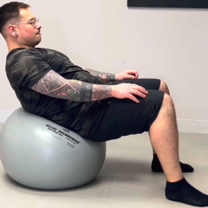Gainage abdo au Swiss Ball
