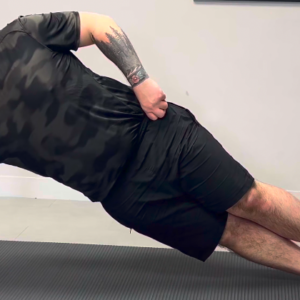Gainage latéral pied