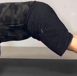 Gainage avec rotation du tronc sur pied