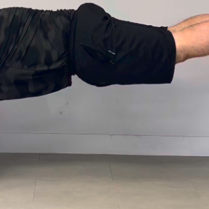 Gainage sur le mur