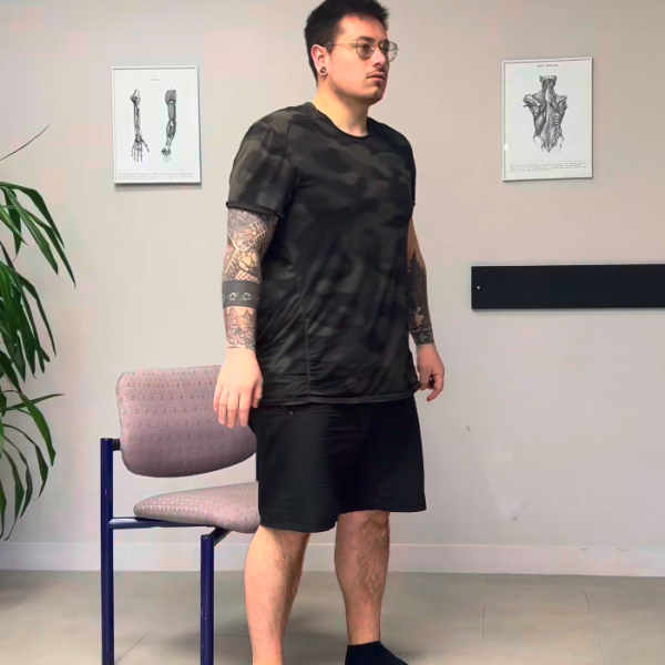Squat sur chaise