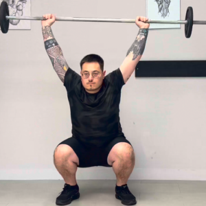 High hang snatch