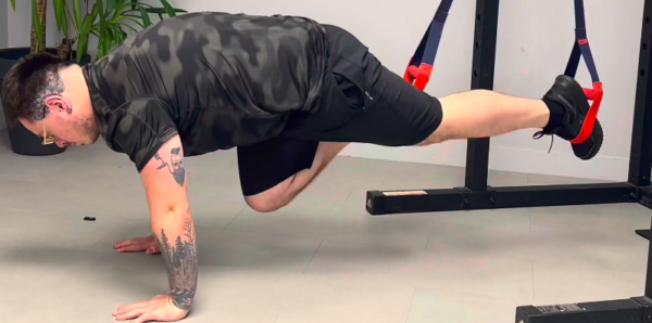 Mountain climbing TRX