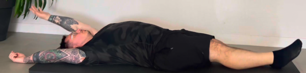 Elévation du bras et de la jambe opposé