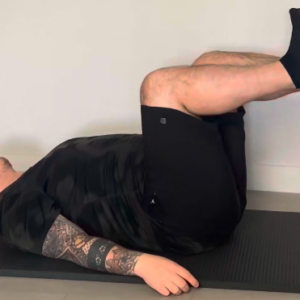 Abdo avec flexion et extension de hanche