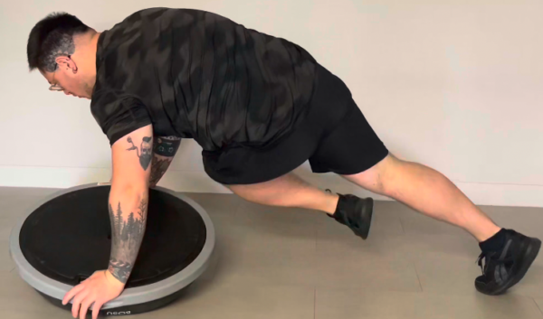 Mountain climber Bosu croisé – Image 2