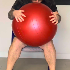 Abdo au Swiss Ball