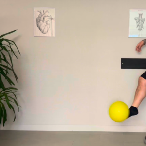 Passe au pied sur Bosu