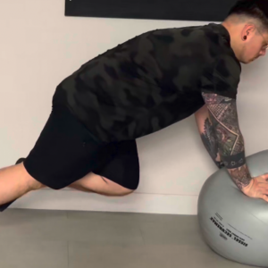 Gainage avec flexion de cheville