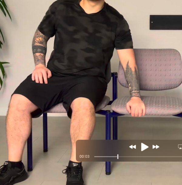 Triceps sur chaise