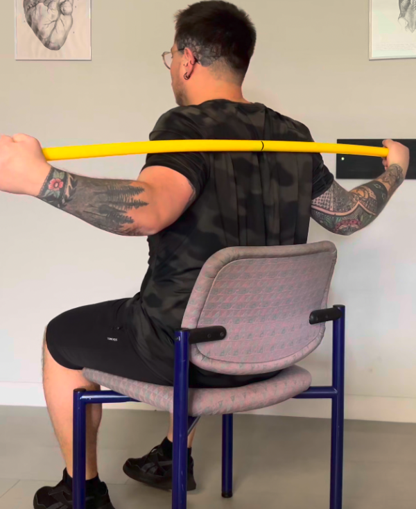 Extension thoracique haute