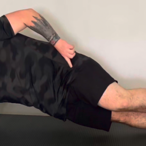 Gainage latéral en flexion de hanche