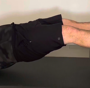 Gainage dorsal sur Swiss Ball