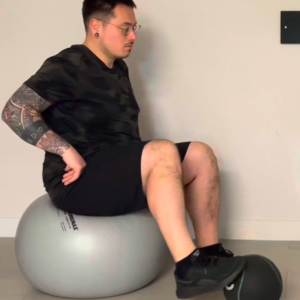 Stabilisation Swiss Ball avec ballon