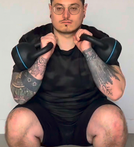 Squat jeté