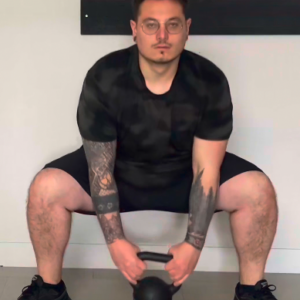 Squat latéral clean press