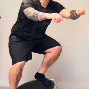 Squat skieur